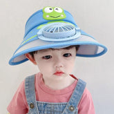 Cute Sun Hats with Electric Fan