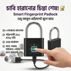 Smart Fingerprint Pad Lock